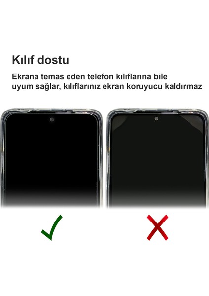 Samsung Galaxy A24 Kırılmaz Cam Şeffaf 0.3mm Kılıf Dostu Temperli Ekran Koruyucu