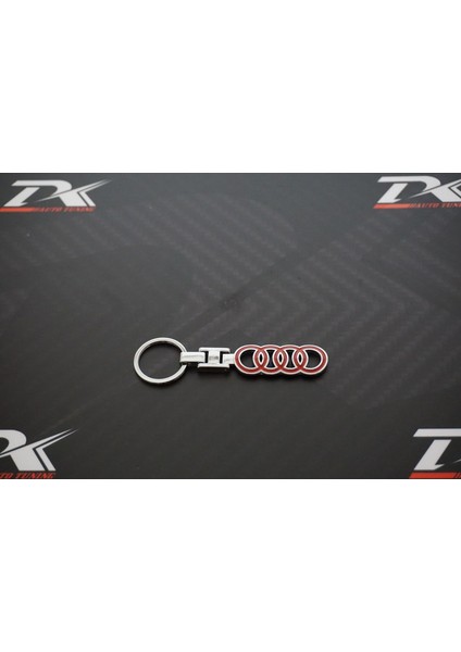 Audi Halka Logo Krom Metal Çift Yön Anahtarlık modelleri