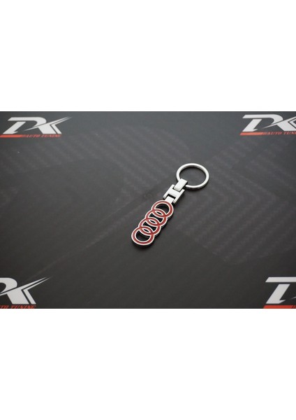 Audi Halka Logo Krom Metal Çift Yön Anahtarlık fırsatları