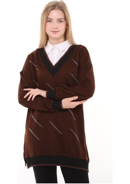 Tunik - Kahve L/xl