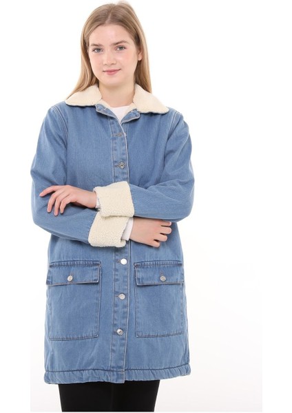 Denim Ceket - Mavi Medium indirimleri