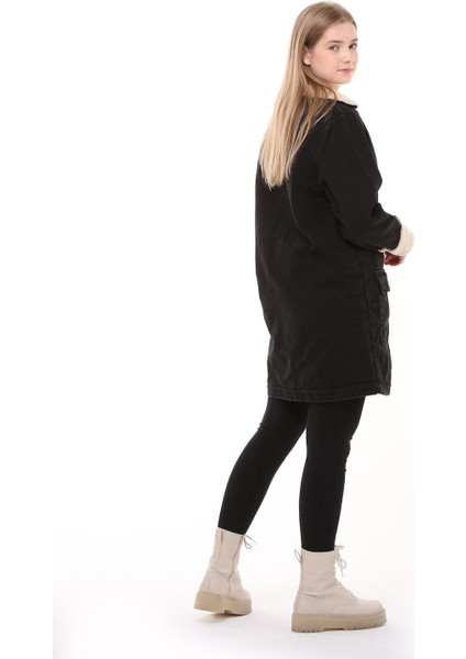 Denim Ceket - Lacivert Large
