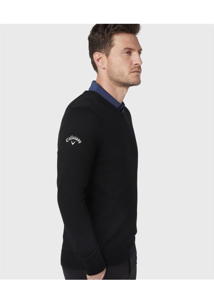 Thermal Merino Wool V-Neck Sweater - Erkek V Yaka Termal Yün Kazak modelleri