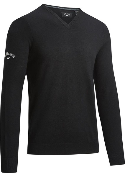 Thermal Merino Wool V-Neck Sweater - Erkek V Yaka Termal Yün Kazak fırsatları