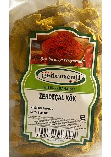 Zerdeçal Kök 500 gr