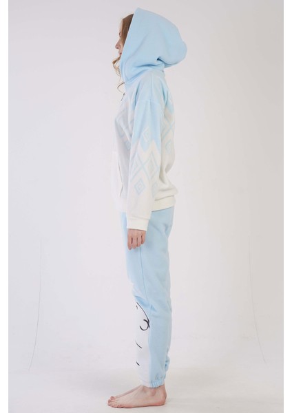 Kadın Polar Uzun Kol Pijama Takım modelleri