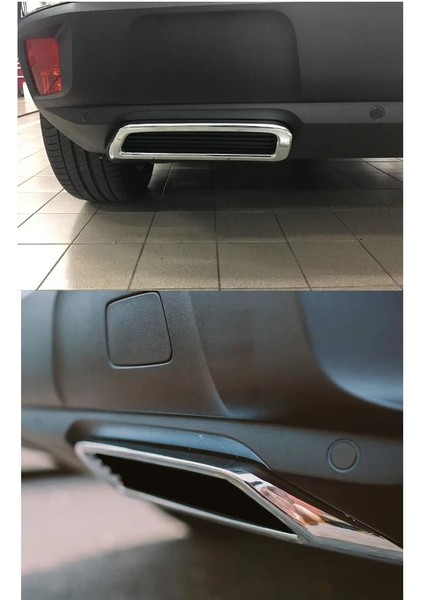 Citroen C5 Aircross Egzoz Başlık Takımı Abs Krom 2017 Sonrası 1618041180