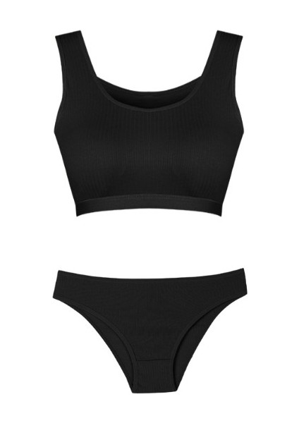 Kaşkorse Kalın Askılı Pedli Kadın Büstiyer&slip Külot Takım fiyatları