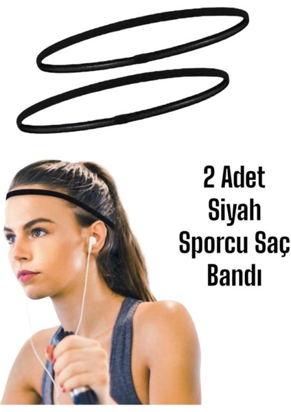 Ikili Sporcu Saç Bandı