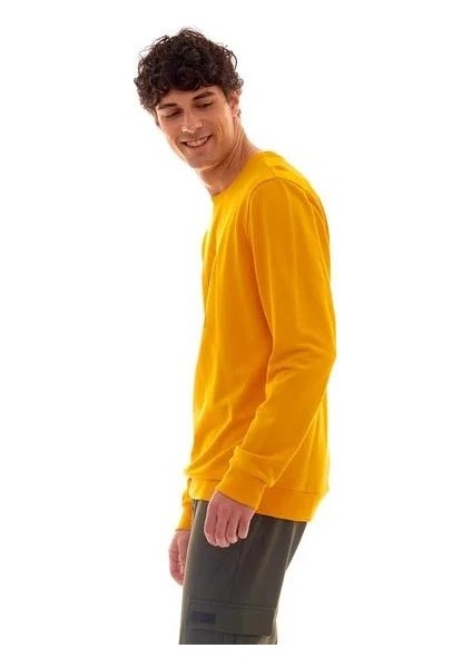 Lisanslı Sarı Unisex Sweatshirt