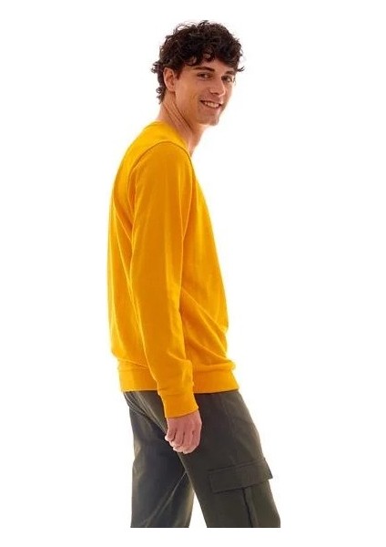 Lisanslı Sarı Unisex Sweatshirt