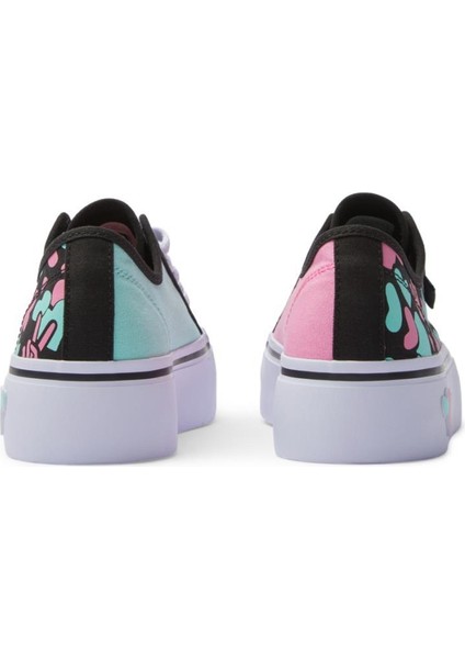 ADJS300280 Manual Platform Black/crazy Pink/turquoise Kadın Sneaker