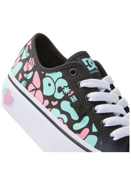 ADJS300280 Manual Platform Black/crazy Pink/turquoise Kadın Sneaker