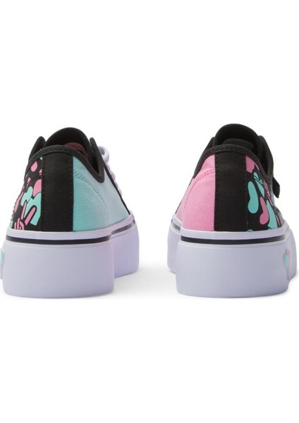 ADJS300280 Manual Platform Black/crazy Pink/turquoise Kadın Sneaker modelleri