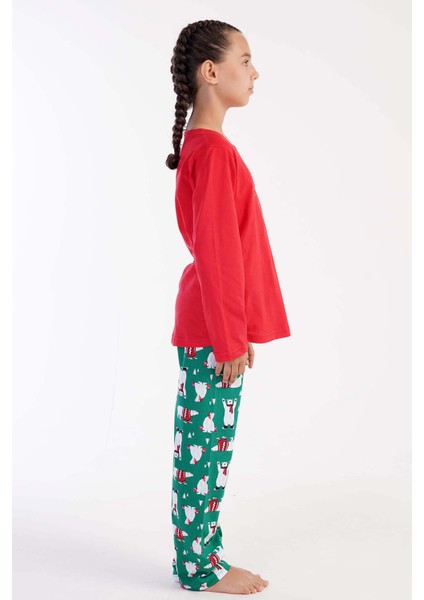 Pamuklu Kız Çocuk Pijama Takım modelleri