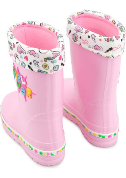 Kışlık Kız Çocuk Su Geçirmez Içi Sıcak Astarlı Yağmur Çizme fırsatları