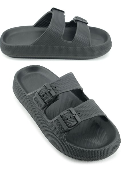 Yazlık Erkek Iki Toka Ayarlanabilir Islak Zemine Uygun Eva Terlik