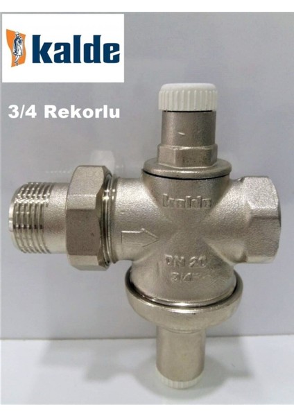 Su Basınç Düşürücü Regülatörü 3/4 Rekorlu