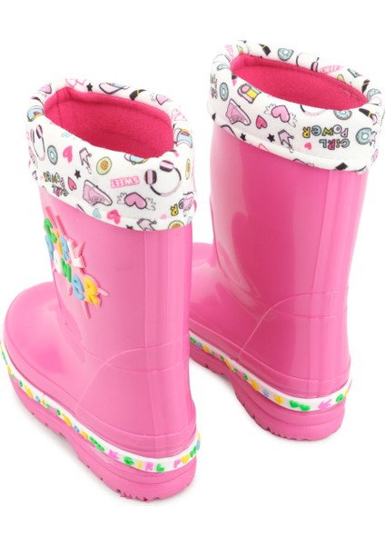 Kışlık Kız Çocuk Su Geçirmez Içi Sıcak Astarlı Yağmur Çizme fırsatları