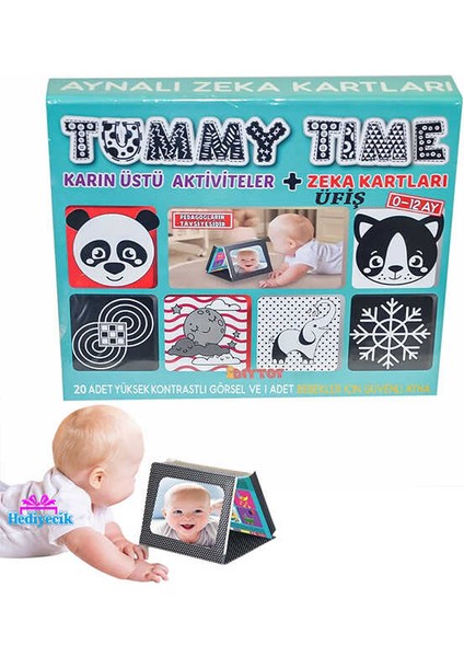 Tummy Tıme Zeka Kartları Güvenli Bebek