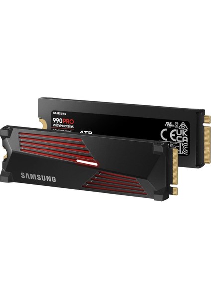 990 Pro 4TB 7450MB-6900MB PCIe 4.0 X4 NVMe 2.0 M.2 SSD