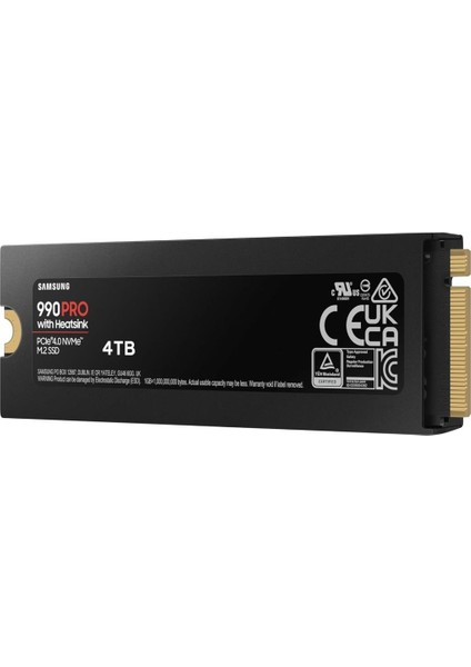 990 Pro 4TB 7450MB-6900MB PCIe 4.0 X4 NVMe 2.0 M.2 SSD