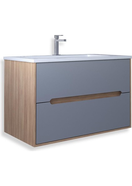 Teta Home Madrid 65 cm Mdf Banyo Lavabolu Alt Dolap