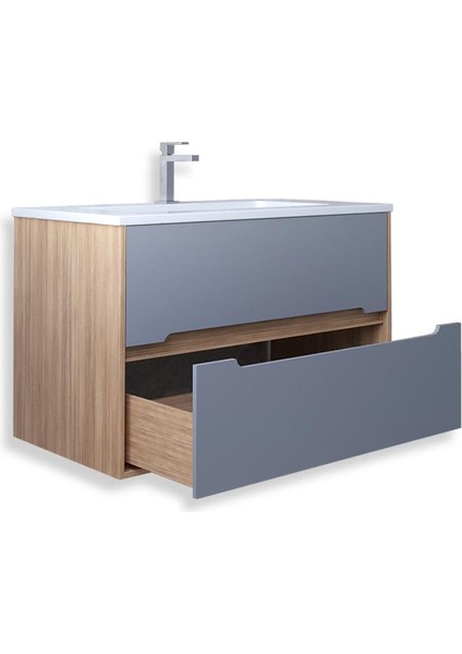 Teta Home Madrid 65 cm Mdf Banyo Lavabolu Alt Dolap