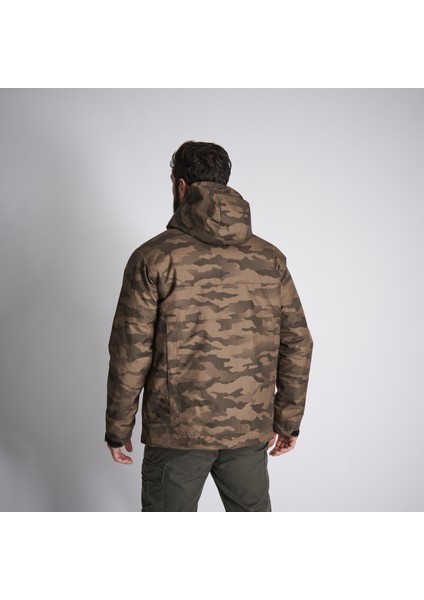 Solognac Erkek Kamuflaj Su Geçirmez Kışlık Mont -10 °C - Avcılık ve Doğa Gözlemi - 100 fiyatları