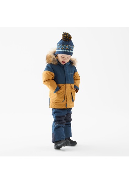 Quechua Çocuk Outdoor Parka/Kışlık Mont - 2/6 Yaş - Mavi - SH500 Mountain modelleri