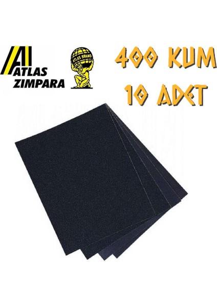 188 Su Zımparası 400 Kum - 10 Adet