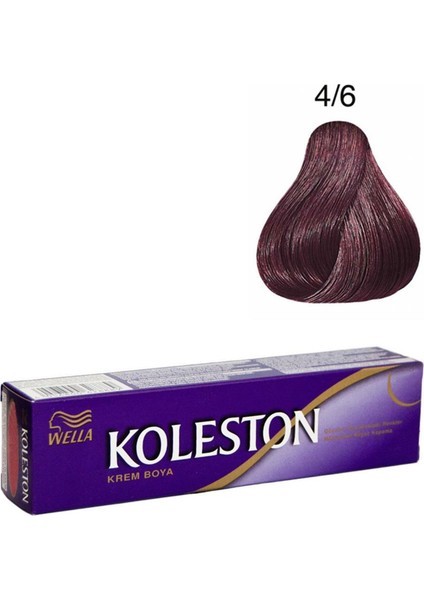 Koleston Tüp Boya 4/6 Kızıl Viyole X 4 Adet