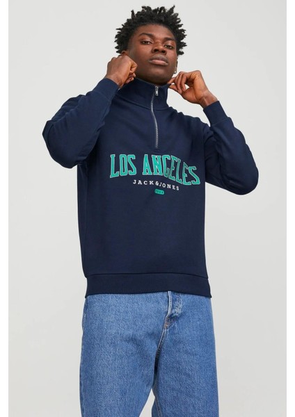 12257392 Originals Jorbradley Cedric Sweat Half Z. GBS23 Ln Erkek Sweatshirt