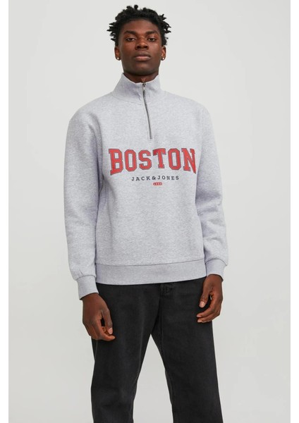 12257392 Originals Jorbradley Cedric Sweat Half Z. GBS23 Ln Erkek Sweatshirt modelleri