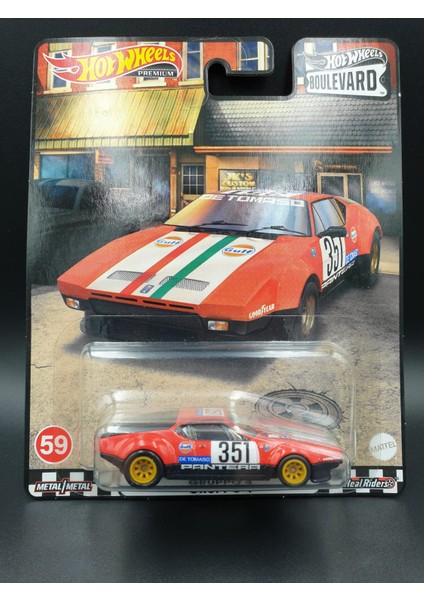 Hotwheels Premium Boulevard De Tomaso Pantera Gruppo 4