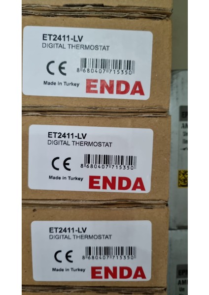 Enda ET2411-LV 24V Ac/dc Sicaklik Kontrol Cihazi