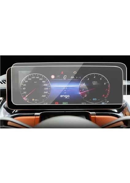 Mercedes Glc Mat Ekran Koruyucu 12.3 Inç Dijital Gösterge Şeffaf