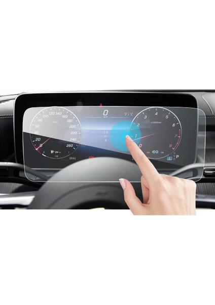 Mercedes Glc Mat Ekran Koruyucu 12.3 Inç Dijital Gösterge Şeffaf fırsatları