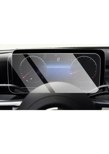 Mercedes Glc Mat Ekran Koruyucu 12.3 Inç Dijital Gösterge Şeffaf indirimleri