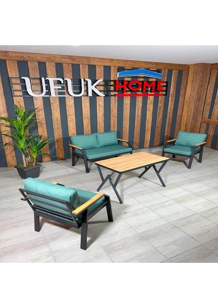 Kavacık 2 1 1 Masalı Bahçe Takımı, Balkon Mobilyası, Balkon Bahçe Mobilyaları, Bahçe Masa Takımı, Çay Seti