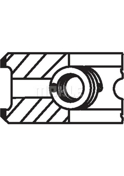 Segman 81.00MM Std Caddy Iii Golf Iv-V Bora Passat 1.6 01- Bfq Bgu Alz Bse Bsf 102008