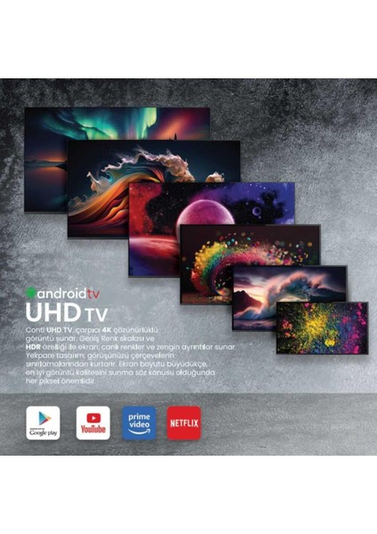 CT32AN100H 32" 81 Ekran Uydu Alıcılı HD Ready Smart LED TV