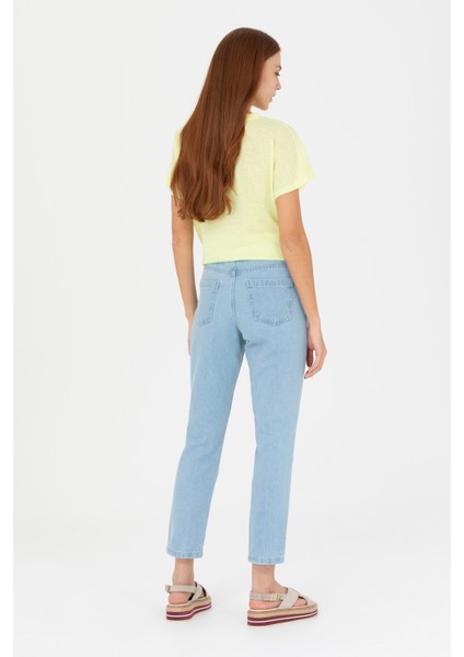 Kadın Açık Mavi Pantolon (Jean) 50263775-DN0021 fırsatları