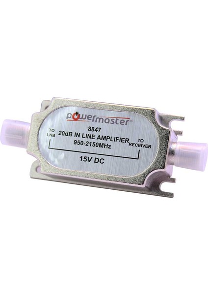 Powermaster Lnb Hat Kuvvetlendirici 20DB 950-2400 Mhz In-Lıne Anfi