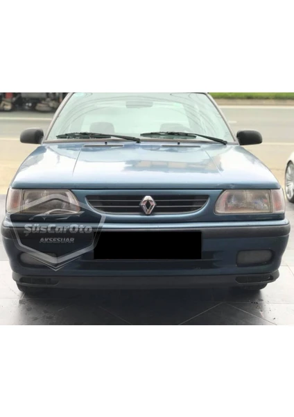 ŞüsCarOto Aksesuar Renault 9-11 Broadway Fairway Uyumlu Üniversal Laguna Lip Esnek Ön Lip 2 Parça Tampon Altı Dil Karlık Ön Ek