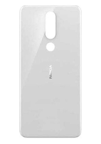 Nokia 5.1 Plus Arka Pil Batarya Kapak Beyaz (TA-1108)