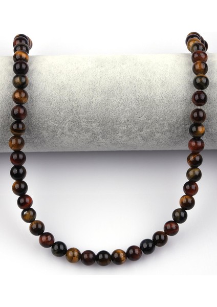 Kaplan Gözü Doğal Taş Dizi 8 mm Küre Kesim fiyatları