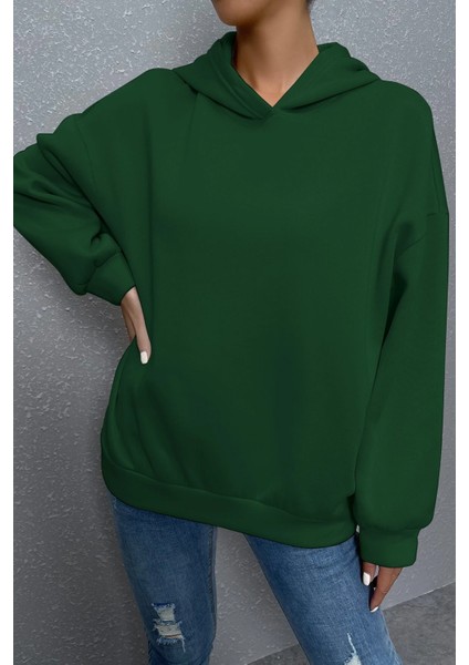 Only Trend Wear Unisex Pusula Sırt Baskılı Sweatshirt