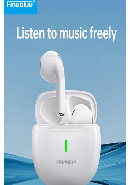 Beyaz M5 Kablosuz Kulaklık Bluetooth Kualklık