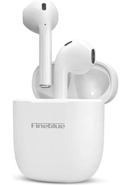 FM1PRO Beyaz Wireless Bluetooth Kulaklık